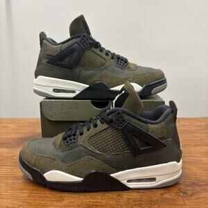 Size 10 - Jordan 4 SE Retro Low Craft - Olive